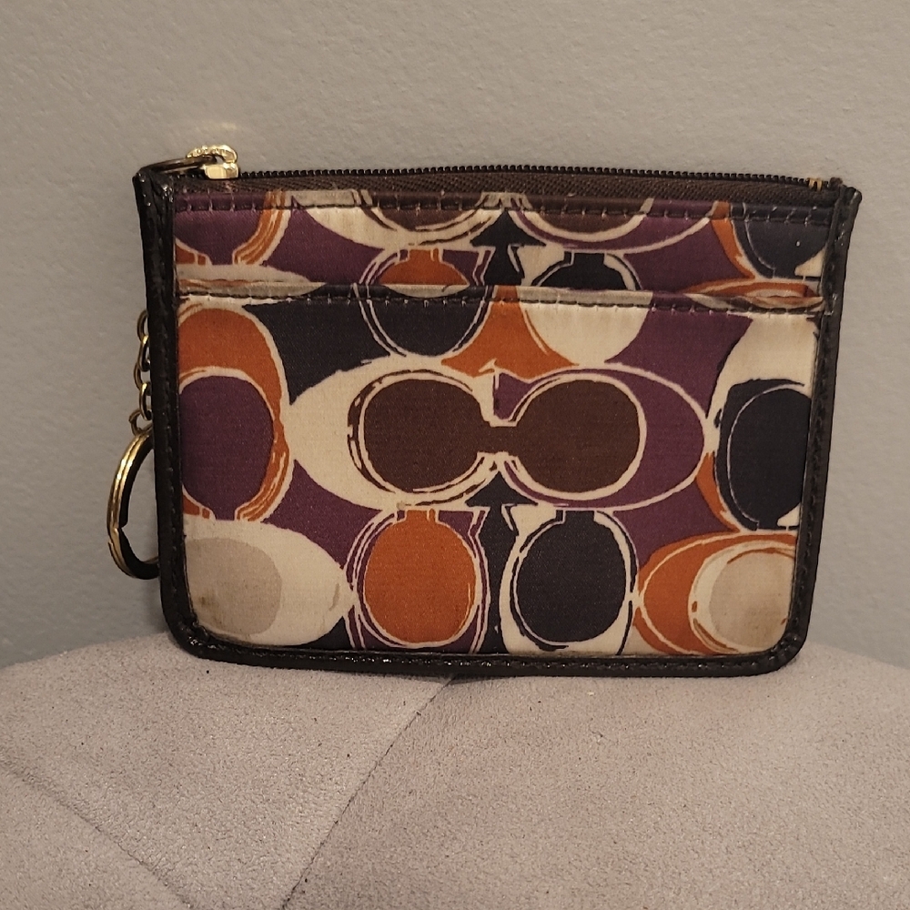 Coach Vintage Keychain Id Holder